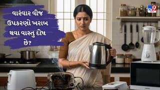 Vastu Tips : શું તમારા ઘરમાં પણ ઇલેક્ટ્રોનિક્સ વસ્તુઓ વારંવાર ખરાબ થાય છે? વાસ્તુ શાસ્ત્ર શું કહે છે તે જાણો