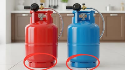 90% લોકો જાણતા નથી કે સિલિન્ડરના તળિયે આટલા નાના છિદ્રો કેમ હોય છે?