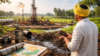 તમારા ખેતર નીચે પણ હોઈ શકે છે તેલનો કૂવો, જાણો કેવી રીતે ખબર પડશે !