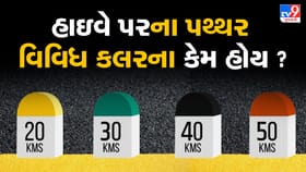 હાઇવે પરના માઇલસ્ટોન રંગીન કેમ હોય છે?