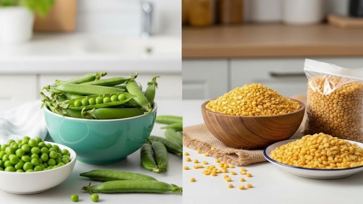 શરીર માટે લીલા વટાણા કે પીળા વટાણા કયા લાભકારી શરીર માટે લીલા વટાણા કે પીળા વટાણા કયા લાભકારી