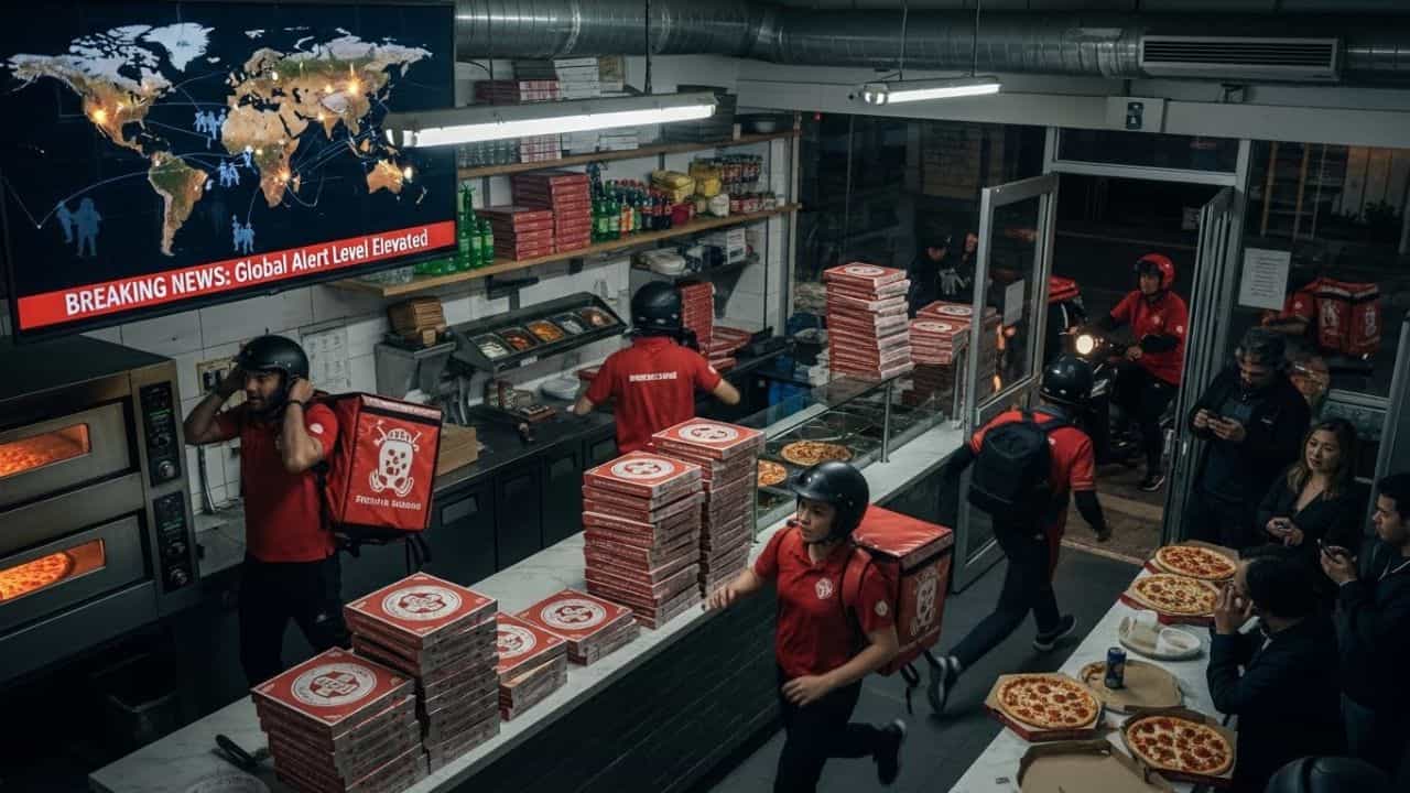 શું છે પિઝા મિટર? કેમ ચર્ચામાં છે પેન્ટાગોન પિઝા ઇન્ડેક્સ