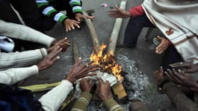 વર્તમાન શિયાળામાં પહેલીવાર ઠંડીનો પારો ગગડીને પહોંચ્યો 8 ડિગ્રીએ