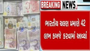 અમદાવાદ એરપોર્ટ પરથી 42 લાખની વિદેશી ચલણી નોટ સાથે ઝડપાયો મુસાફર