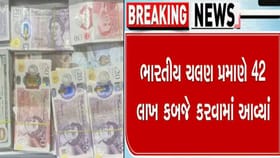 બેંગકોક જઈ રહેલા મુસાફર પાસેથી ઝડપાયું 42 લાખનુ વિદેશી ચલણ