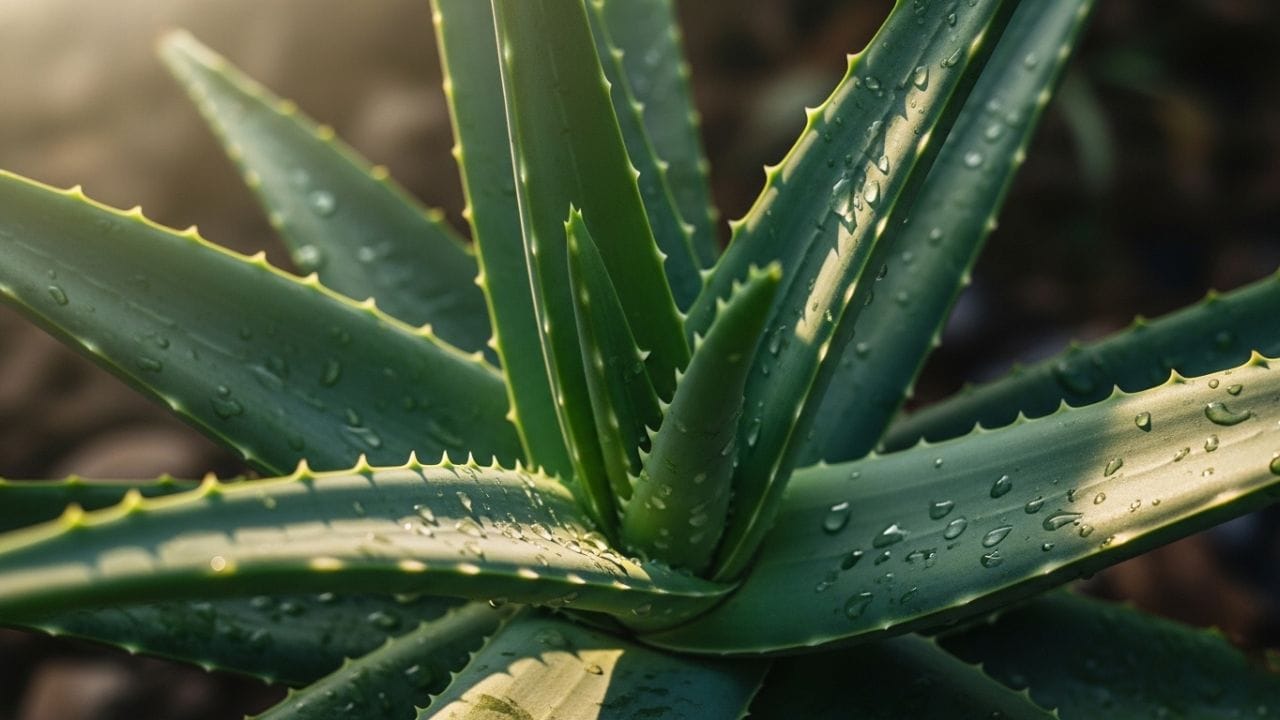 ચમકતી ત્વચા: જો તમે ડલ સ્કીનથી પરેશાન છો, તો એલોવેરા બેસ્ટ છે. તેમાં રહેલા વિટામિન-સી અને વિટામિન-ઈ ત્વચાને ફ્રી રેડિકલ ડેમેજથી બચાવે છે અને કુદરતી નિખાર લાવે છે.