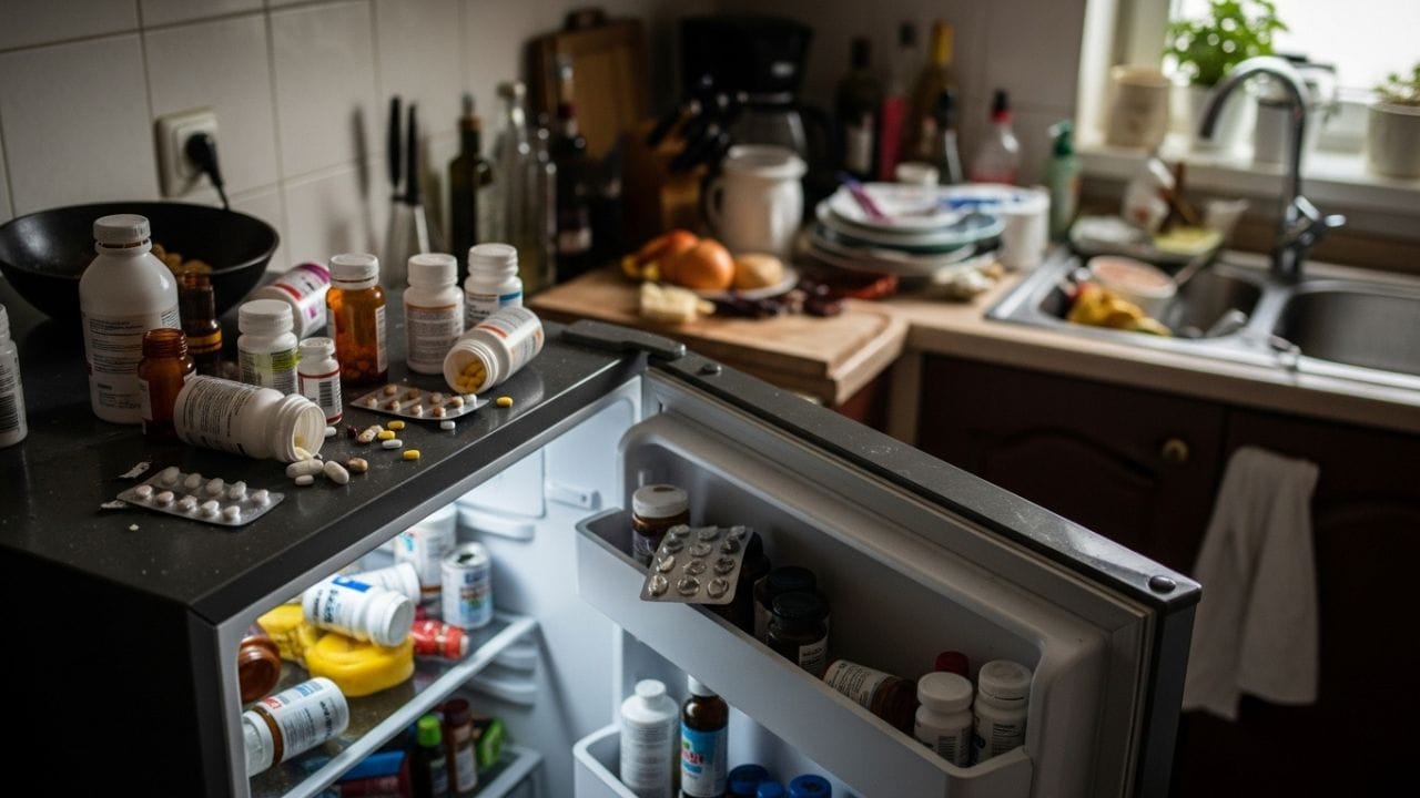 દવાઓ રાખવી પણ ભારે પડી શકે છે: ઘણા લોકો તેમની દવાઓ સમયસર લેવાનું યાદ રાખવા માટે રેફ્રિજરેટરની ઉપર સંગ્રહ કરે છે. જોકે, આ સારો વિચાર નથી. રેફ્રિજરેટર અંદર ઠંડુ હોવા છતાં, તે ઘણીવાર બહાર ગરમ થઈ જાય છે. આ ગરમી દવાઓની અસરકારકતા ઘટાડી શકે છે, જે તેમની ગુણવત્તાને અસર કરે છે.