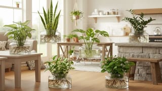 Plant in Pot: ગાર્ડનિંગનો શોખ છે પણ માટીની જગ્યા નથી? આ 6 છોડ માત્ર એક ગ્લાસ પાણીમાં ઉગાડો, ફૂલો પણ ખીલશે!