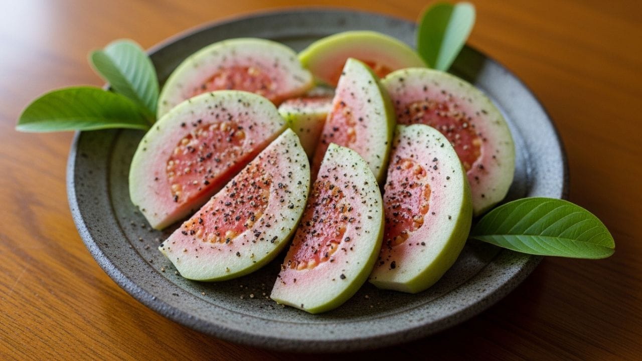 થોડા પાકેલા જામફળને ધોઈને છાલ સાથે ખાઓ. પાચન અને પોષક તત્વો માટે ભોજનની વચ્ચે ધીમે ધીમે ચાવો. બીજ ચાવવાથી પણ પાચન સુધરે છે.