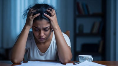 આજના ઝડપી જીવનશૈલીમાં (lifestyle), મહિલાઓમાં વારંવાર થાક  ચિડિયાપણુ અને મૂડ સ્વિંગ્સ (moodswings) સામાન્ય બની રહ્યા છે. ઘણી વખત લોકો તેને તણાવ કે કામના થાક તરીકે નજરઅંદાજ કરે છે, પરંતુ ખરેખર આ પાછળ હોર્મોનલ ફેરફાર અને શરીરની આંતરિક ગડબડી પણ હોઈ શકે છે. (Image Credit source: AI)