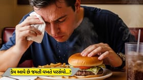 જમતી વખતે આપણને પરસેવો કેમ આવે છે?- કારણો જાણો