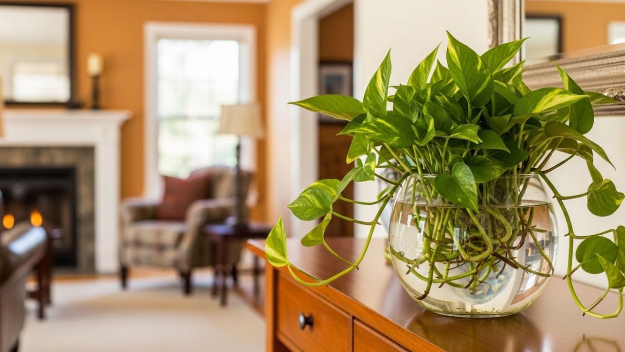 મની પ્લાન્ટ (Money Plant) : નવા નિશાળીયા માટે મની પ્લાન્ટ પહેલી પસંદ છે. તેની એક નાની ડાળી કાપીને પાણીની બોટલમાં રાખતા જ 7 થી 10 દિવસમાં નવા મૂળ આવવા લાગે છે. તેને કોઈ ખાસ ખાતરની જરૂર નથી, બસ સમયાંતરે પાણી બદલતા રહેવું પૂરતું છે.