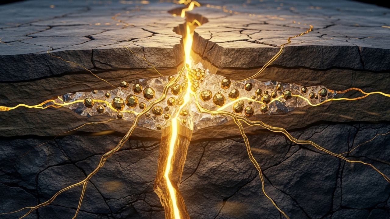 તમે મ્યુઝિયમમાં જે ચમકતા સોનાના મોટા ટુકડા જુઓ છો, તે હકીકતમાં હજારો ધરતીકંપોની ‘ચીસ’ સમાન છે. ભૂસ્તરશાસ્ત્રીઓ કહે છે કે એક મોટો ટુકડો બનવા માટે હજારો વખત ધરતી ફાટવી પડે છે. દરેક ભૂકંપ સોનાનો એક નવો થર ચઢાવે છે. પહેલા જે સોનું જમા થયું હોય, તે પછીના ભૂકંપમાં ‘વીજળીના વાહક’ (Lightning Rod) તરીકે કામ કરે છે, જે વધુને વધુ સોનાને પોતાની તરફ ખેંચે છે. આ કોઈ કુદરતી પ્રક્રિયા નથી, પણ કરોડો વર્ષોથી ચાલતું એક ધીમું અને રહસ્યમય ‘ઇલેક્ટ્રોપ્લેટિંગ’ છે.