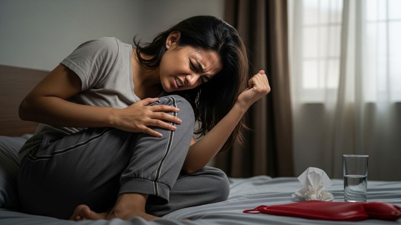 હોર્મોનલ અસંતુલનના સામાન્ય લક્ષણોમાં વારંવાર થાક અને મૂડ સ્વિંગ્સ, માથાનો દુખાવો અને ફોકસ ન કરી શકવું, વજનમાં અચાનક વધારો અથવા ઘટાડો અને પીરિયડ્સનો અનિયમિત થવું  છે. (Image Credit source: AI)
