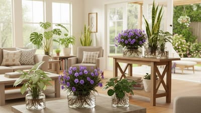 શહેરોની ભાગદોડ ભરેલી જિંદગીમાં ગાર્ડનિંગનો શોખ પૂરો કરવો ઘણીવાર પડકારજનક બની જાય છે, ખાસ કરીને જ્યારે તમારી પાસે માટીની વ્યવસ્થા કરવા માટે જગ્યા કે સમય ન હોય. જોકે, ગાર્ડનિંગ એક્સપર્ટે એક શાનદાર ટ્રિક બતાવી છે. તેમણે એવા 6 છોડની યાદી શેર કરી છે જે કોઈપણ જાતની માટી વગર, માત્ર એક ગ્લાસ કે જાર પાણીમાં આસાનીથી વિકાસ પામી શકે છે.