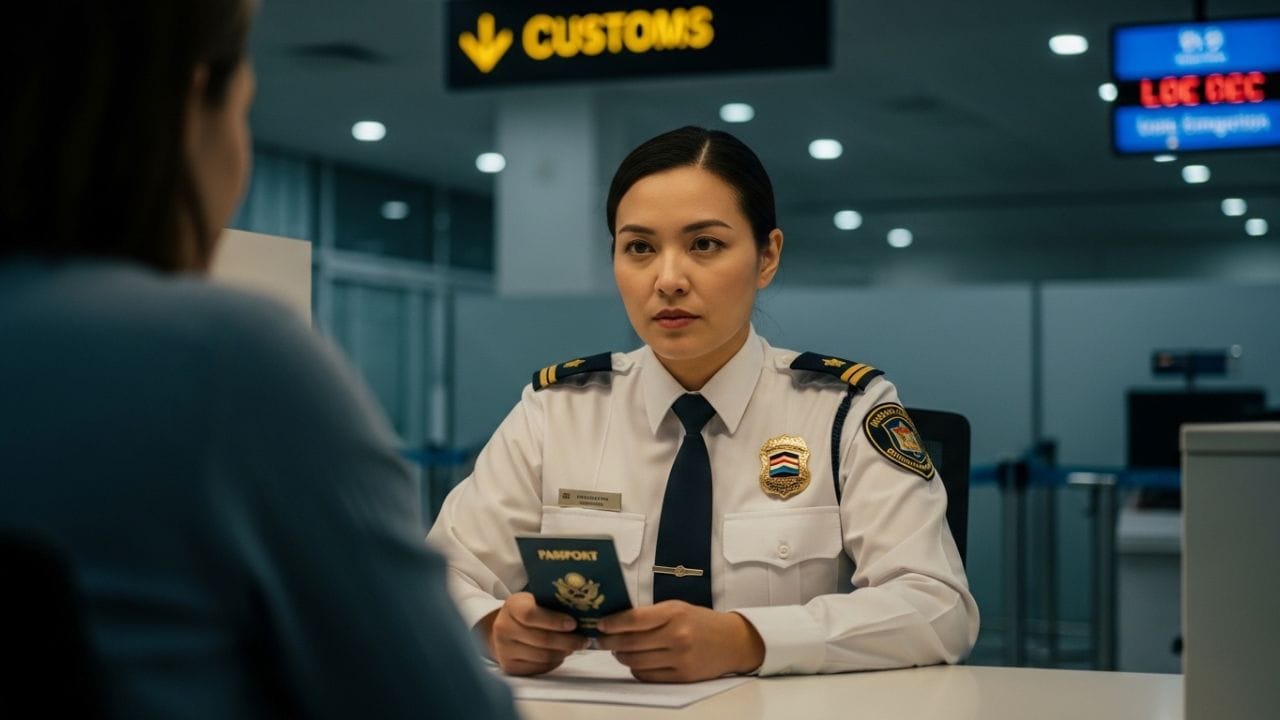 "હું અહીં કામ કરવા આવ્યો છું": જો તમારી પાસે વર્ક વિઝા (Work Visa) નથી, તો ક્યારેય પણ 'કામ' (Work) શબ્દનો ઉપયોગ ન કરો. જો તમે બિઝનેસ મીટિંગ અથવા સેમિનાર માટે જઈ રહ્યા હોવ, તો સ્પષ્ટપણે જણાવો કે તમે માત્ર મીટિંગ માટે આવ્યા છો અને અહીં કોઈ સ્થાનિક નોકરી કે રોજગાર નહીં કરો.