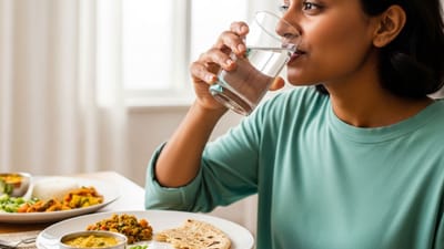 મોટાભાગના લોકો જમવાનું પૂરું થતાં જ એક ગ્લાસ પાણી પી લે છે પરંતુ આ નાનકડી આદત તમારા પાચનતંત્ર (Digestive System) ને ગંભીર નુકસાન પહોંચાડી શકે છે. ભોજન પચાવવા માટે પેટમાં 'જઠરાગ્નિ' (પાચન અગ્નિ) સક્રિય થાય છે. 