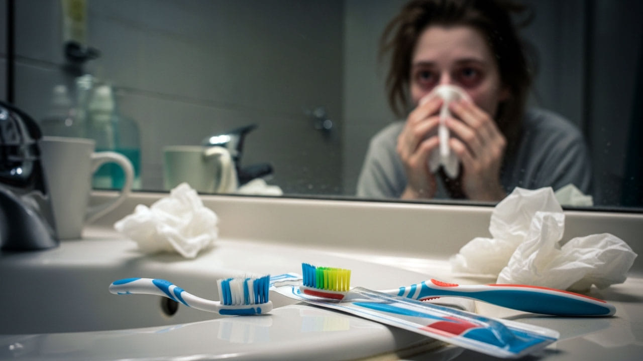 બીમારી પછી નવું બ્રશ કેમ? : ફ્લૂ, વાયરલ અથવા અન્ય ઇન્ફેક્શન પછી તરત નવો ટૂથબ્રશ લેવો જોઈએ. જૂના બ્રશમાં રહેલા જર્મ્સ ફરી બીમાર કરી શકે છે.