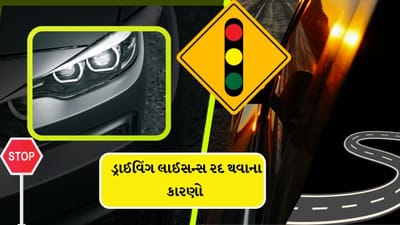 જો વાહન ચલાવતી વખતે આ ભૂલો કરી તો તમારું ડ્રાઇવિંગ લાઇસન્સ થશે રદ, જાણો વિસ્તારથી