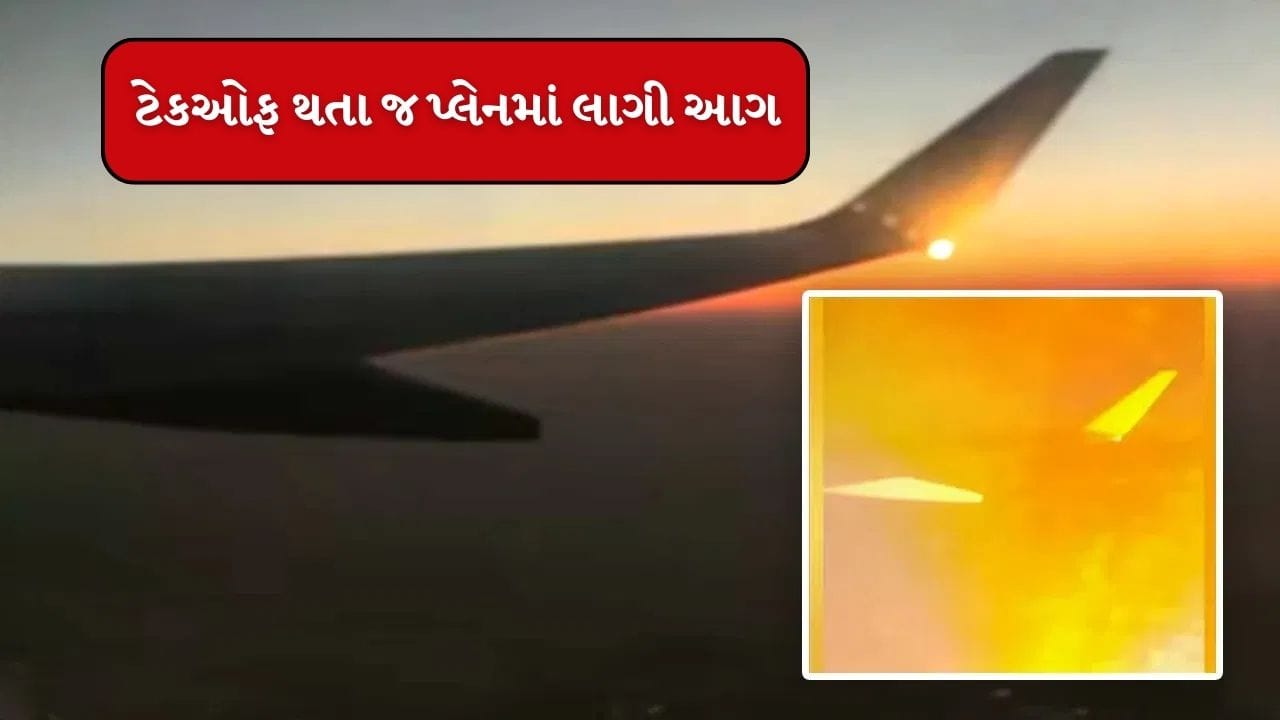 Breaking News : ટેક ઓફ થતા જ દિલ્હીથી લેહ જઇ રહેલા વિમાનમાં લાગી આગ, પાયલટે તણખા જોતા જ ભર્યુ મહત્વનું પગલુ