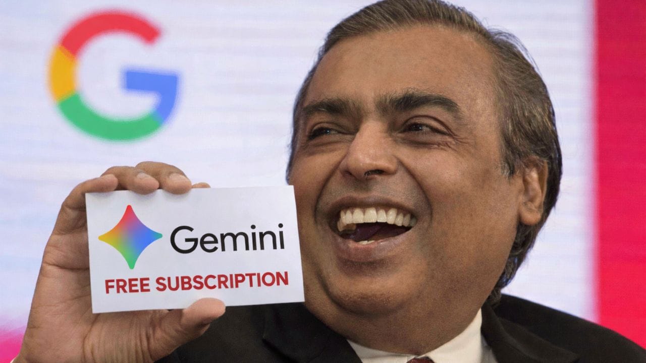 મુકેશ અંબાણી મફત આપી રહ્યા છે Google Gemini AI Pro નું સબસ્ક્રિપ્શન, આ સ્ટેપ ફોલો કરો