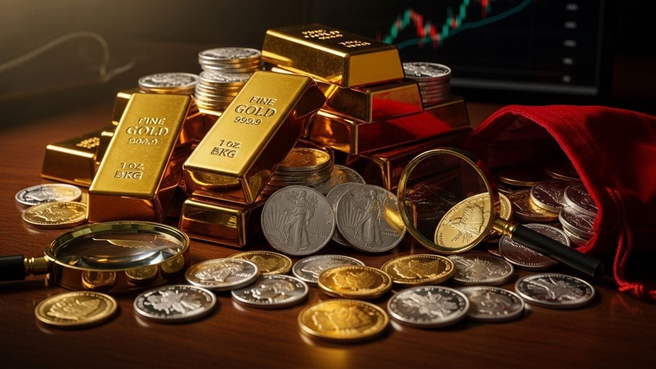 પ્રાચીન ઇજિપ્ત, રોમ, ભારત અને ચીન જેવી સંસ્કૃતિઓમાં સોનું અને ચાંદીને માત્ર ધાતુ તરીકે નહીં પરંતુ પવિત્ર અને દૈવી પ્રતિક તરીકે માન આપવામાં આવતું હતું. આ ધાતુઓથી દાગીના બનાવવામાં આવતા, રાજકીય અને વેપારી વ્યવહારો માટે સિક્કા તૈયાર થતા અને ખજાનામાં તેમનો સંગ્રહ રાખવામાં આવતો. આજના સમયમાં પણ લગ્ન અને ખાસ પ્રસંગોમાં સોનું-ચાંદી પ્રથમ પસંદગી બને છે અને ઘણા લોકો તેમને વિશ્વસનીય રોકાણ તરીકે જુએ છે. પ્રશ્ન એ છે કે આ બંને ધાતુઓમાં એવી કઈ અનોખી વિશેષતાઓ છે. ( Credits: AI Generated )