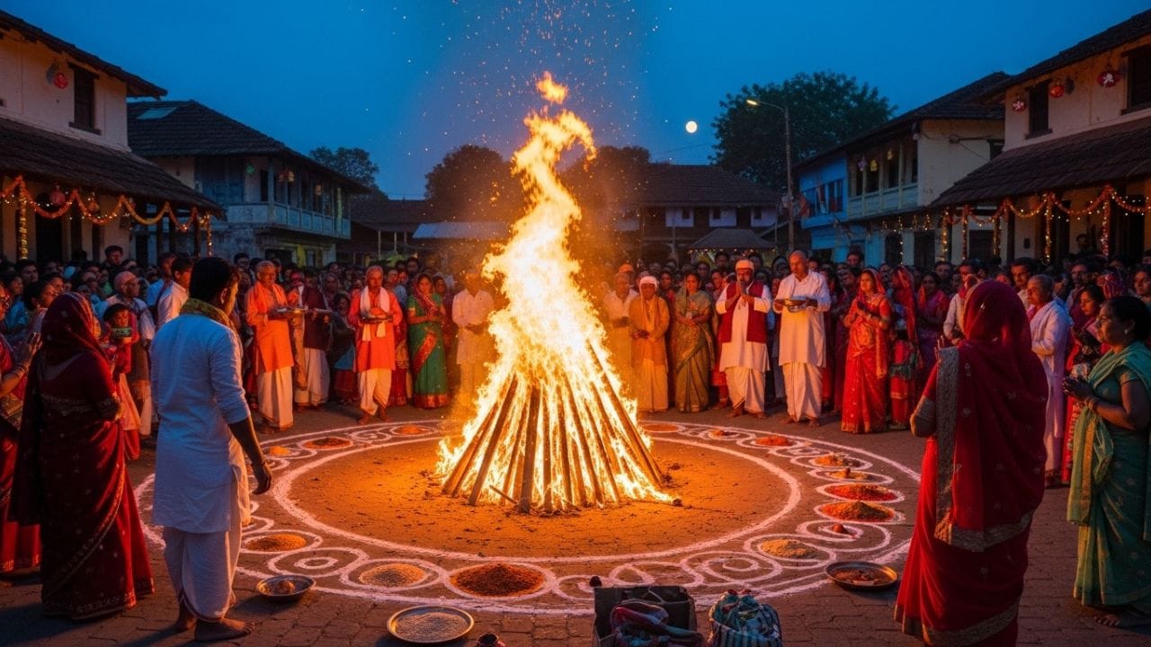 હિન્દુ ધર્મશાસ્ત્ર, જ્યોતિષ અને વાસ્તુશાસ્ત્રના દૃષ્ટિકોણથી, હોળાષ્ટકને ખાસ મહત્વ આપવામાં આવે છે, કારણ કે આ સમયગાળાને અશુભ માનવામાં આવે છે. હોળી પહેલા આઠ દિવસના અવધિને હોળાષ્ટક કહેવામાં આવે છે. (Image Credit source: AI)