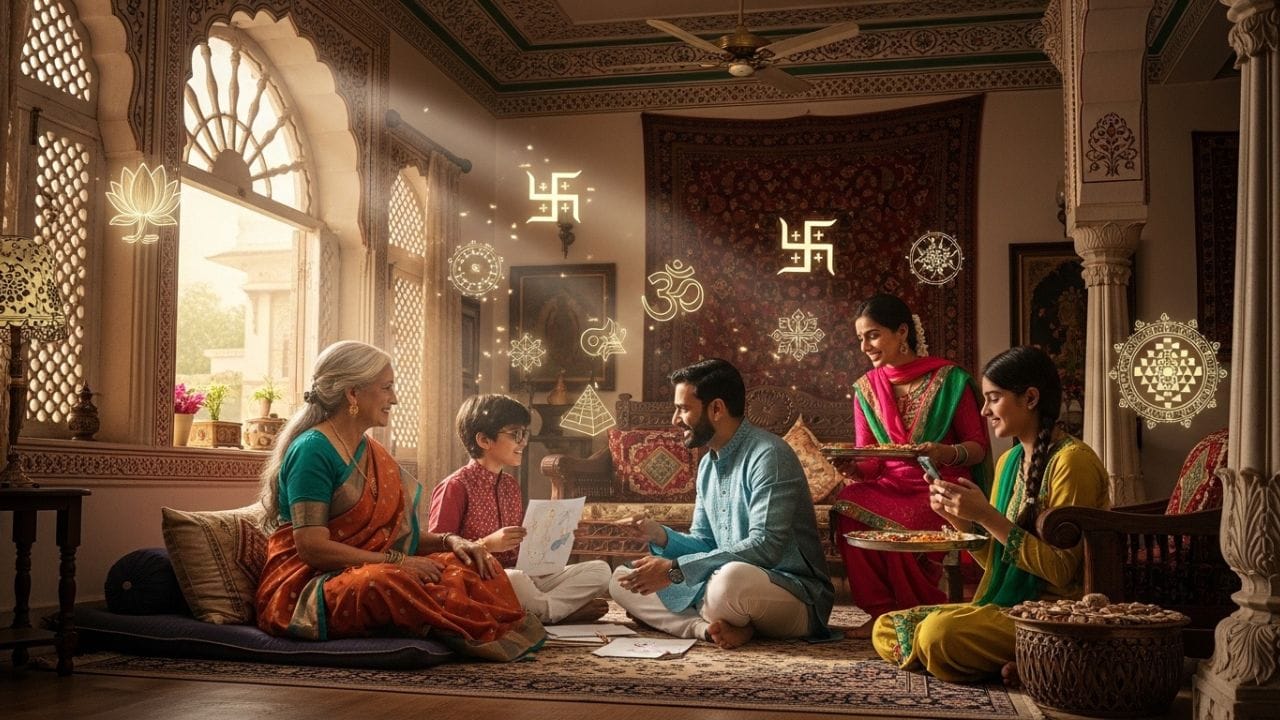 આ સરળ વાસ્તુ ઉપાય હોળાષ્ઠક શરૂ કરતા પહેલા કરવાથી ન માત્ર વાસ્તુ દોષ દૂર થાય છે, પણ ઘર, જીવન અને ધનના ક્ષેત્રમાં નવી પોઝિટિવ ઊર્જા પ્રવેશ મળશે. આ રીતે ઘરમાં સુખ, સમૃદ્ધિ અને શાંતિ જળવાય છે અને બધા સદસ્ય ખુશ રહે છે. (Image Credit source: AI)