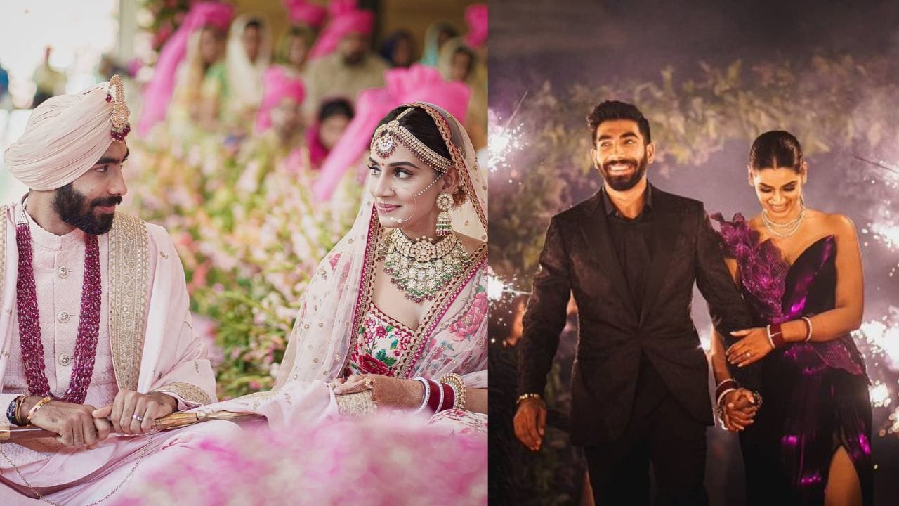 જસપ્રીત બુમરાહની પત્ની સંજના ગણેશન છે, જે એક જાણીતી સ્પોર્ટ્સ એન્કર અને ટીવી પ્રેઝન્ટર છે. બંનેએ 15 માર્ચ, 2021ના ​​રોજ ગોવામાં લગ્ન કર્યા હતા. તેઓ 2013 ની IPL દરમિયાન મળ્યા હતા અને પછીથી મિત્રો બન્યા. સપ્ટેમ્બર 2023માં પુત્ર અંગદનું સ્વાગત કર્યું.