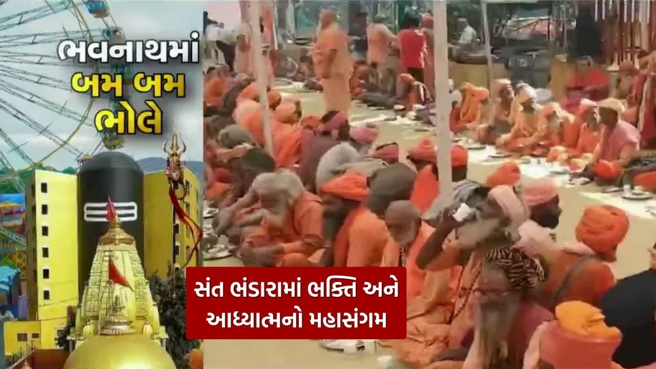 Video : ભક્તિ અને સેવાનો અનોખો સંગમ, જૂનાગઢમાં મહાશિવરાત્રીના મેળામાં સંત ભંડારો
