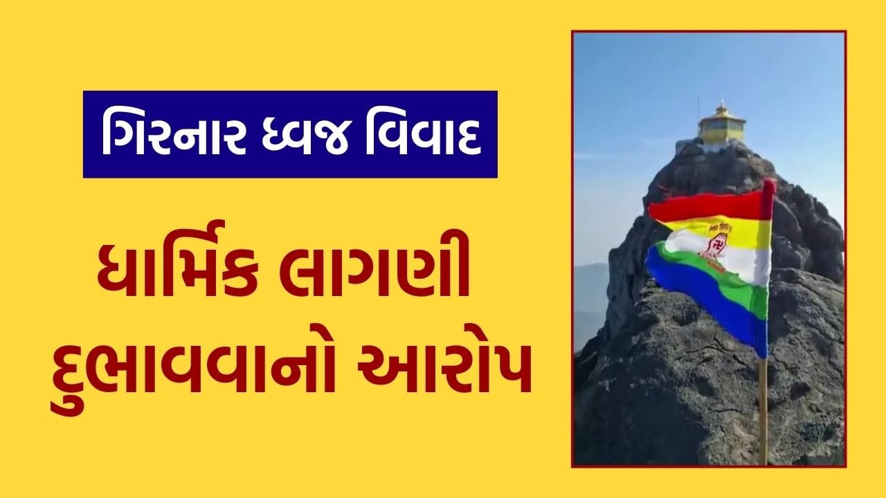Video : ગિરનારની ચોથી ટૂંક પર ધ્વજ મામલે કાર્યવાહી, અનુરાગ જૈનની ધરપકડ