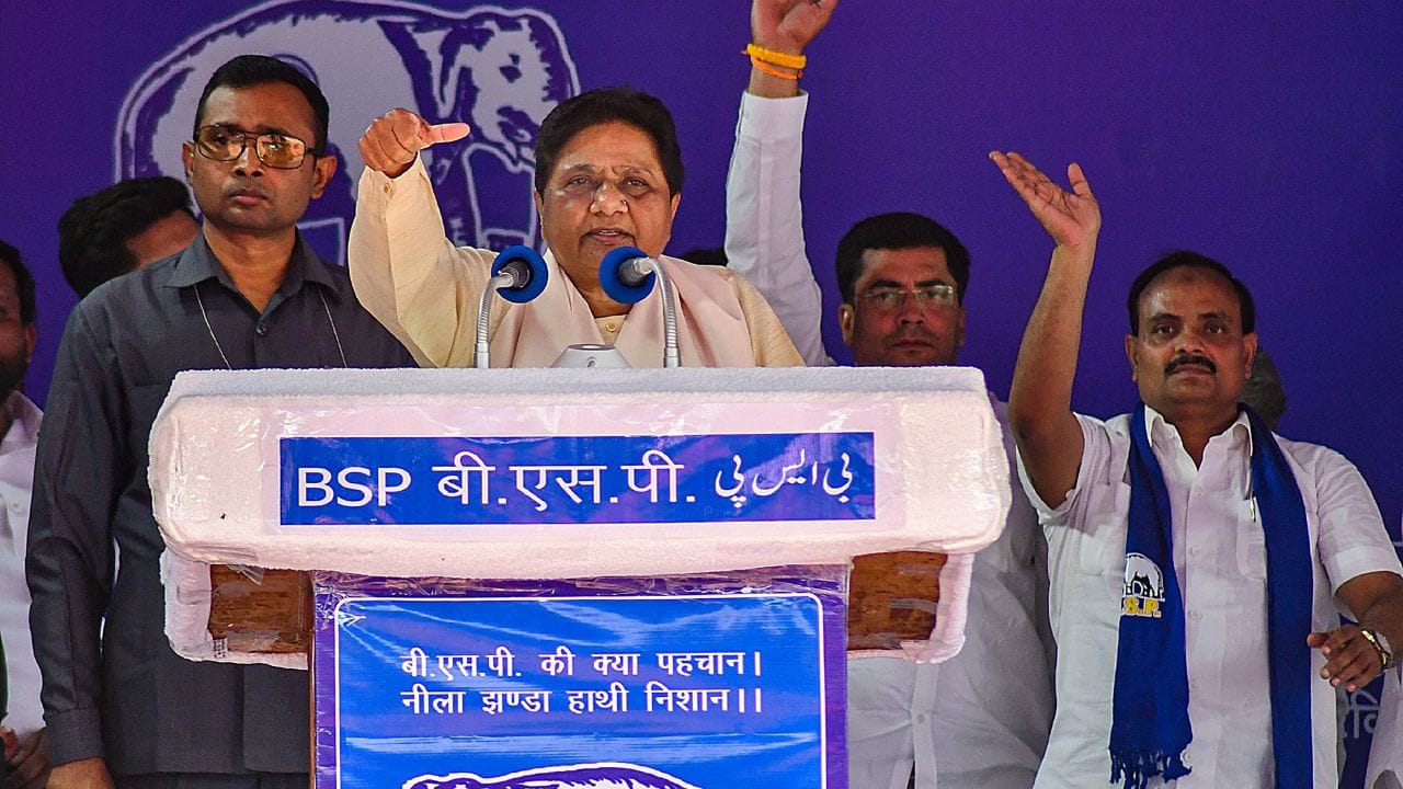 માયાવતીનો જન્મ કુમારી માયાવતી દાસ તરીકે 15 જાન્યુઆરી 1956ના રોજ શ્રીમતી સુચેતા કૃપાલાણી હોસ્પિટલમાં થયો હતો. તેમના પિતા પ્રભુદાસ, ગૌતમ બુદ્ધ નગરમાં દાદરી નજીક બાદલપુર ગામમાં પોસ્ટ ઓફિસ કર્મચારી હતા. 