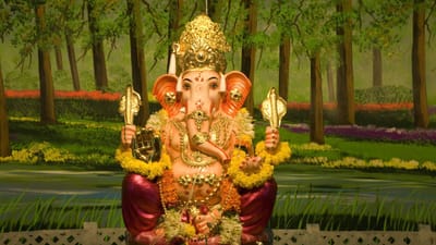 ઘરેથી બહાર જતાં પહેલાં “ઓમ શ્રી ગણેશાય નમઃ” મંત્ર બોલવો શુભ માનવામાં આવે છે. આ મંત્રનું સ્મરણ કરવાથી કાર્યમાં સુખદ શરૂઆત અને સારા પરિણામની આશા રાખવામાં આવે છે. ( Credits: Getty Images )