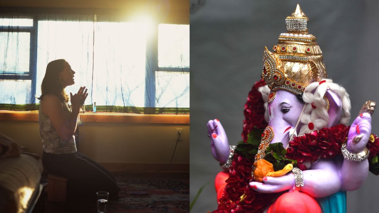 ઘરેથી બહાર જતાં પહેલાં વિઘ્નહર્તાના એક મંત્રનું સ્મરણ કરવાથી મુશ્કેલીઓ ઓછી થાય છે એવી માન્યતા છે. આ સાથે જીવનમાં સુખ અને સારા પરિણામો મેળવવામાં પણ મદદ મળે છે. ( Credits: Getty Images )