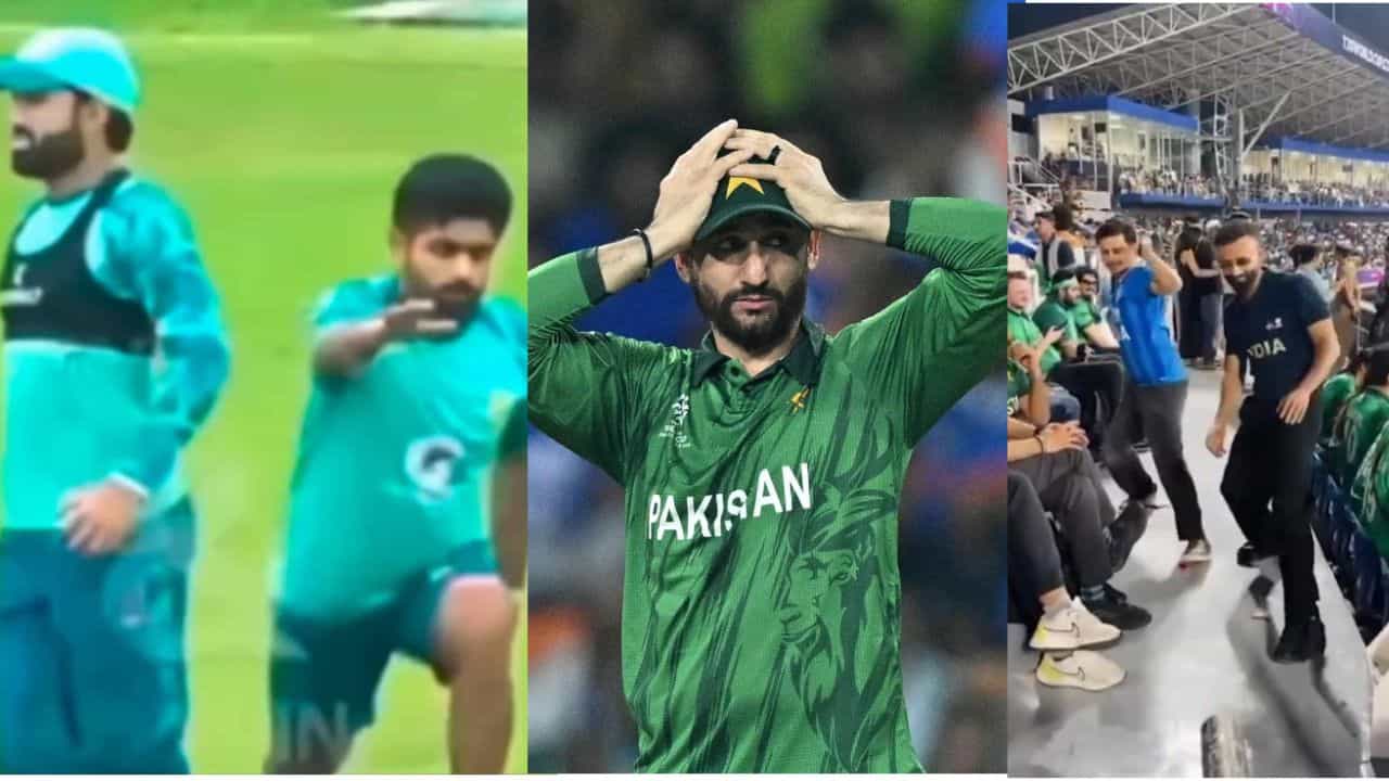 IND vs PAK T20 WC Breaking : ગજબ બેજ્જતી હે... ભારત-પાકિસ્તાન મેચમાં ફેન્સનો ટ્રોલિંગનો અનોખો અંદાજ, ‘વોર્મ-અપ’ ડાન્સનો મજેદાર વીડિયો વાયરલ