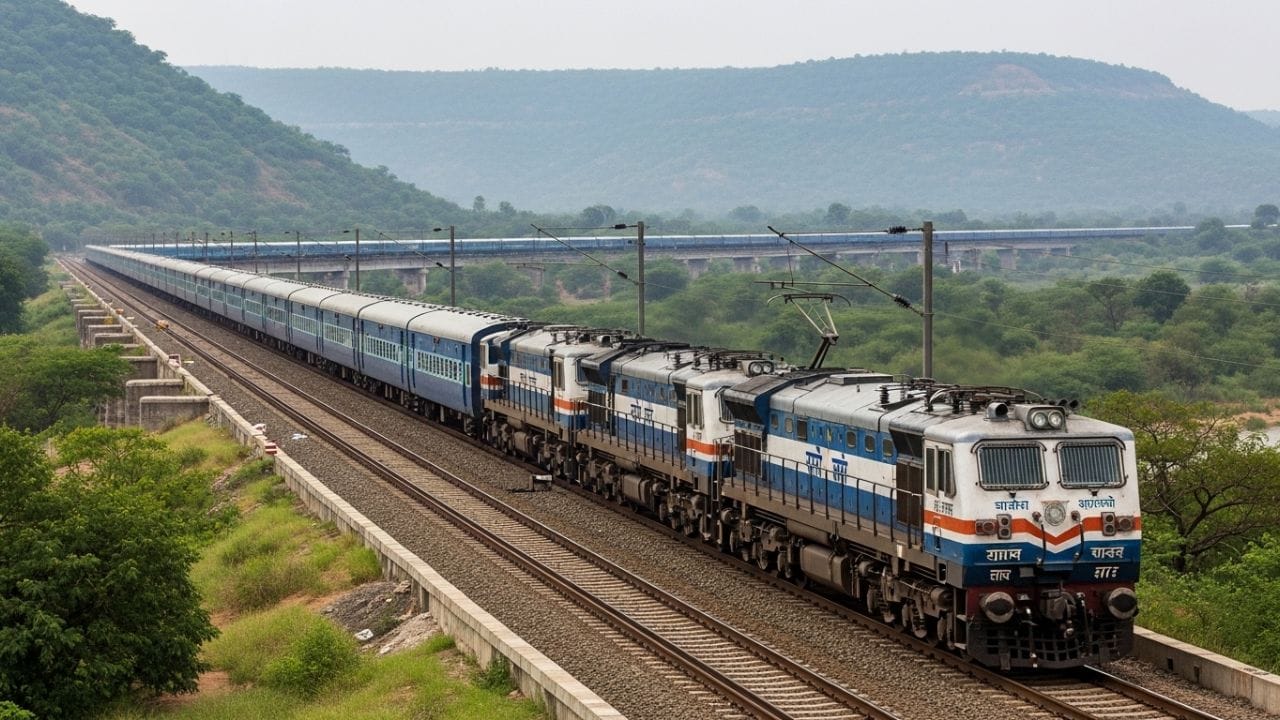 રુદ્રાસ્ત્રમાં 40-50 નહીં પરંતુ 354 ડબ્બા લગાવવામાં આવ્યા છે. આટલી વિશાળ ટ્રેનને ખેંચવા માટે તેમાં 7 એન્જિન લગાવવામાં આવ્યા છે. આ ટ્રેન ભારતીય રેલવેની શક્તિ અને ભવ્યતાનું પ્રતીક છે. પૂર્વ મધ્ય રેલવેએ તેને ગત વર્ષે ઓગસ્ટમાં લોન્ચ કરી હતી. પંડિત દીન દયાળ ઉપાધ્યાય ડિવિઝનથી ધનબાદ મંડળ વચ્ચે 7 ઓગસ્ટ 2025ના રોજ તેનું ટ્રાયલ રન કરવામાં આવ્યું હતું. નોંધનીય છે કે, ત્યારે આ માલગાડીએ 40.5 કિમી/કલાકની ઝડપે 209 કિમીનું અંતર કાપ્યું હતું.