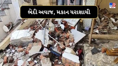 Breaking News : અમરેલીના ગરણી ગામે સંભાળાયા ભેદી અવાજો, મકાનનું રસોડું ધરાશાઈ થઈ ગયુ, જુઓ Video Breaking News : અમરેલીના ગરણી ગામે સંભાળાયા ભેદી અવાજો, મકાનનું રસોડું ધરાશાઈ થઈ ગયુ, જુઓ Video