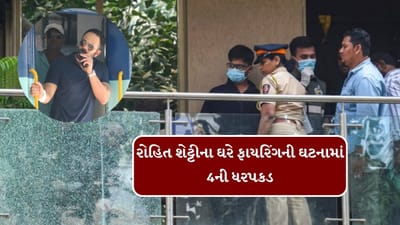 Breaking News : રોહિત શેટ્ટી ફાયરિંગ કેસમાં ચાર આરોપીઓની ધરપકડ કરી, સીસીટીવી ફૂટેજમાં એક હુમલાખોર ફાયરિંગ કરતા દેખાય