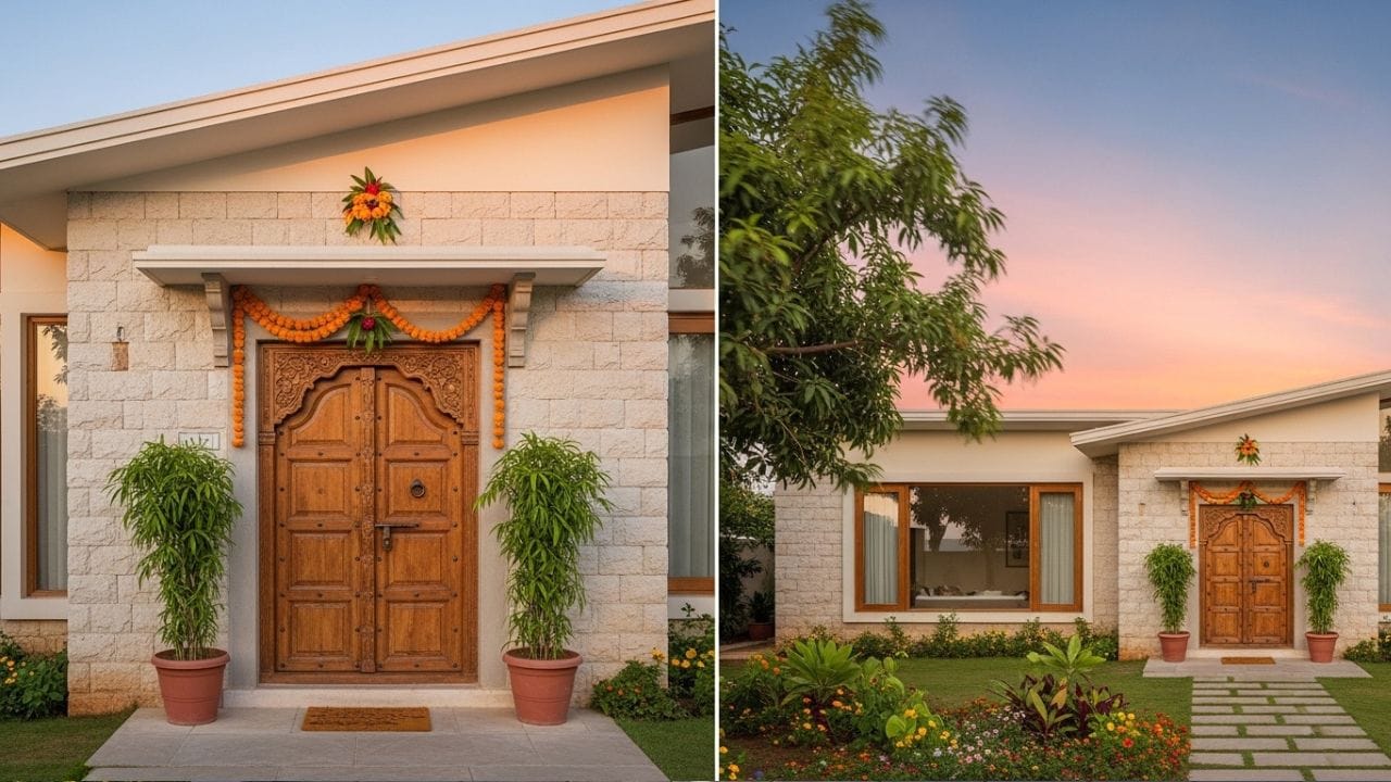 જ્યારે પશ્ચિમ અને દક્ષિણ દિશા તરફ મુખ ધરાવતા ઘરોને સરખામણીએ ઓછી શુભતા સાથે જોડવામાં આવે છે. છતાં, હકીકતમાં કોઈ પણ દિશાનું ઘર યોગ્ય ગોઠવણી અને આયોજન સાથે સકારાત્મક પરિણામ આપી શકે છે. દિશા મુજબની ખાસ બાબતો અને જરૂરી કાળજી અપનાવવામાં આવે તો દરેક પ્રકારનું નિવાસસ્થાન સુખદ અને સંતુલિત બની શકે છે. હવે દરેક દિશા માટે ધ્યાનમાં રાખવાની જરૂરી બાબતો સમજીએ. ( Credits: AI Generated )