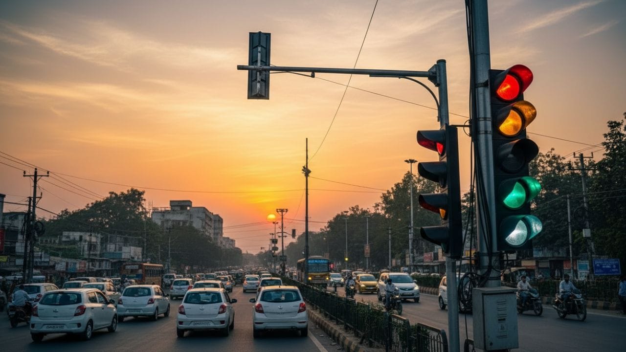 નોર્થ કેરોલિના સ્ટેટ યુનિવર્સિટીના વૈજ્ઞાનિકોએ વર્ષ 2020માં આ નવી વિચારધારા પર સંશોધન શરૂ કર્યું હતું. તેમનું માનવું છે કે આવનાર સમયમાં રસ્તાઓ પર સ્વચાલિત વાહનોની સંખ્યા વધશે, તેથી ટ્રાફિક લાઇટ સિસ્ટમને પણ આવા વાહનોને ધ્યાનમાં રાખીને બદલવાની જરૂર પડશે. ( Credits: AI Generated )