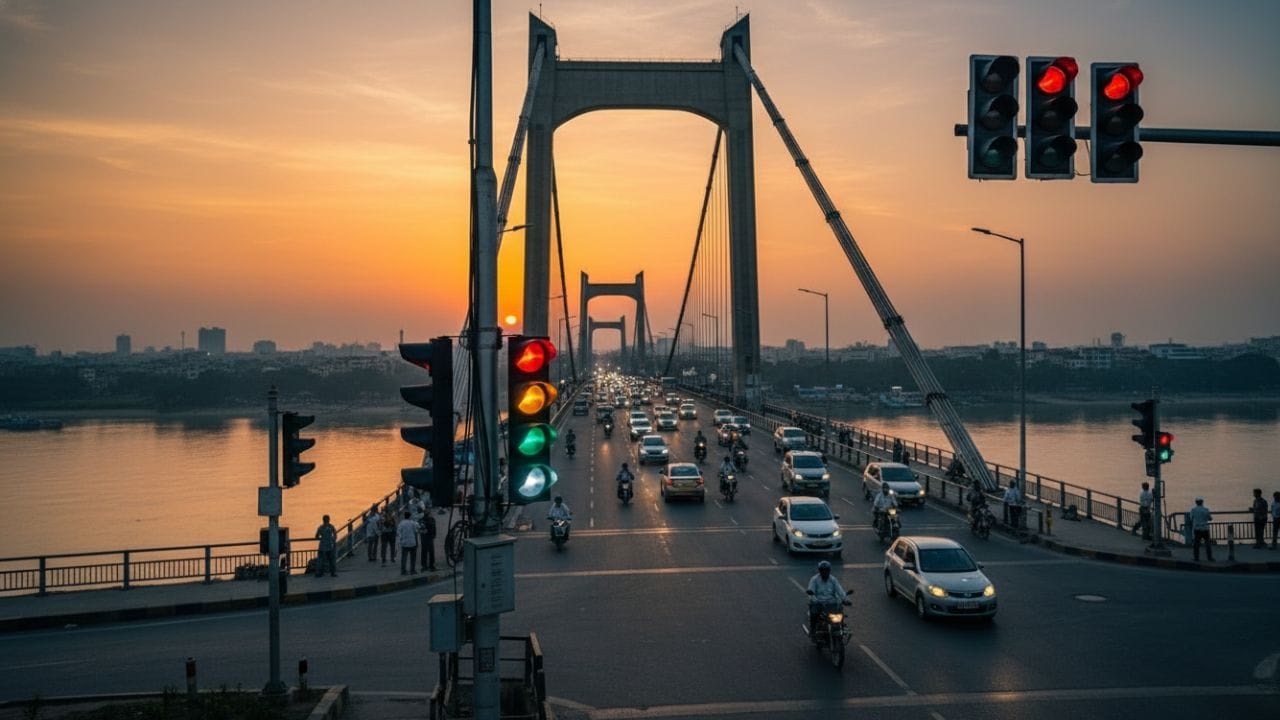 સંશોધન મુજબ, જો રસ્તા પર દોડતા વાહનોમાં માત્ર 10 ટકા સ્વ-ડ્રાઇવિંગ કાર હોય, તો પણ ટ્રાફિકમાં થતો વિલંબ આશરે 3 ટકા સુધી ઘટી શકે છે. જો સ્વ-ડ્રાઇવિંગ વાહનોની ભાગીદારી 30 ટકા સુધી પહોંચે, તો ટ્રાફિક વિલંબમાં નોંધપાત્ર ઘટાડો થઈને તે લગભગ 10.7 ટકા સુધી ઓછો થઈ શકે છે. ( Credits: AI Generated )