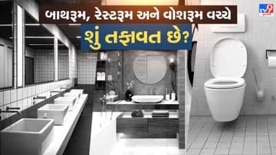 આધુનિક સમયમાં જ્યારે નવું ઘર, ઓફિસ, મોલ અથવા કોઈપણ વ્યાવસાયિક ઈમારત બનાવવામાં આવે છે, ત્યારે મૂળભૂત સુવિધાઓને સૌથી વધુ મહત્વ આપવામાં આવે છે. રસોડું અને બેડરૂમ જેટલું જ મહત્વ હવે બાથરૂમ અને શૌચાલયને પણ આપવામાં આવે છે. અગાઉ આ જગ્યા ઘરના નાનકડા અને ગૌણ ભાગ તરીકે જોવામાં આવતી હતી, પરંતુ આજના સમયમાં તે અનિવાર્ય સુવિધા બની ગઈ છે અને તેના ડિઝાઇન તથા સ્વચ્છતા પર ખાસ ધ્યાન અપાય છે. ( Credits: AI Generated )