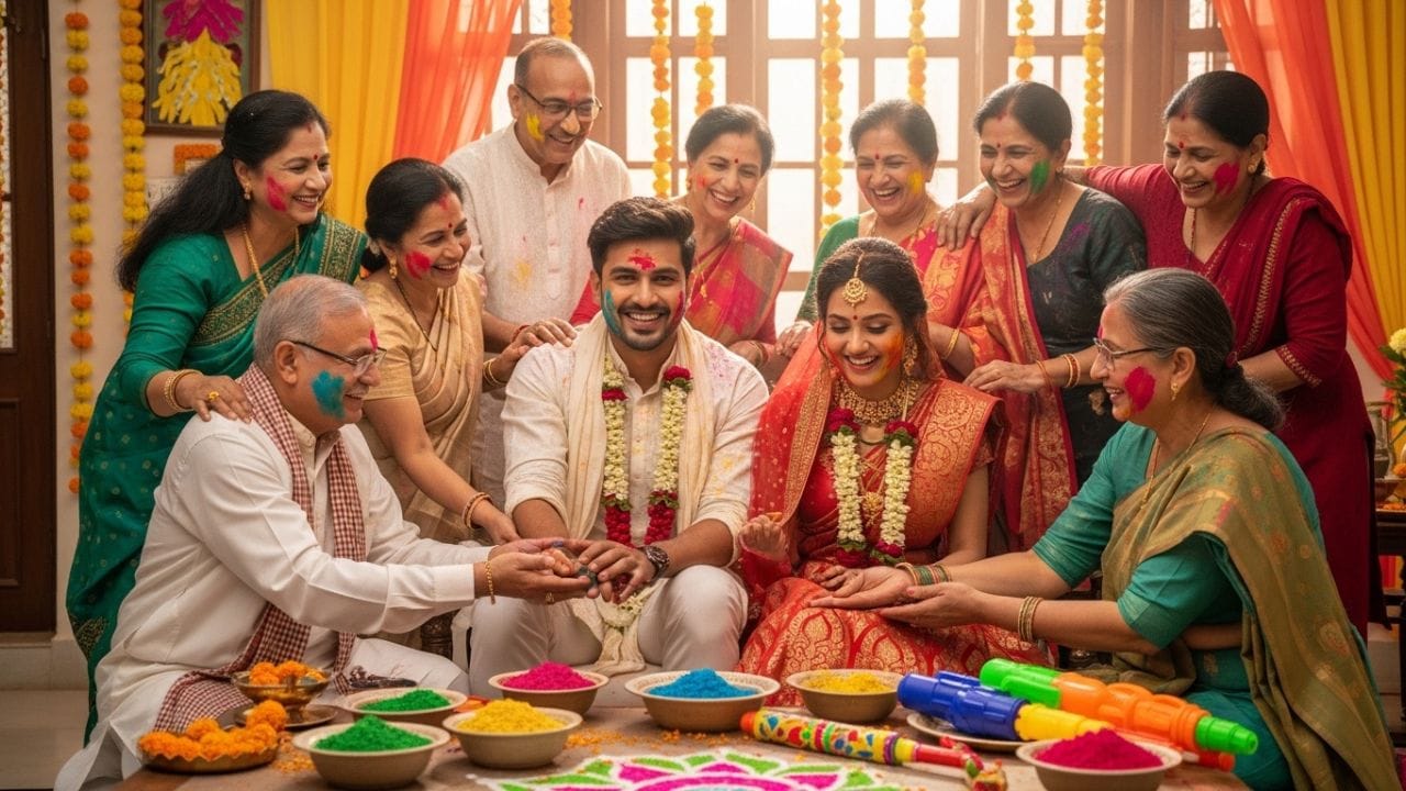 નવી પરણેલી કન્યાએ લગ્ન પછીની પહેલી હોળી સાસરીમાં કેમ ન મનાવવી જોઈએ? જાણો તેની પાછળનું ધાર્મિક અને સામાજિક કારણ