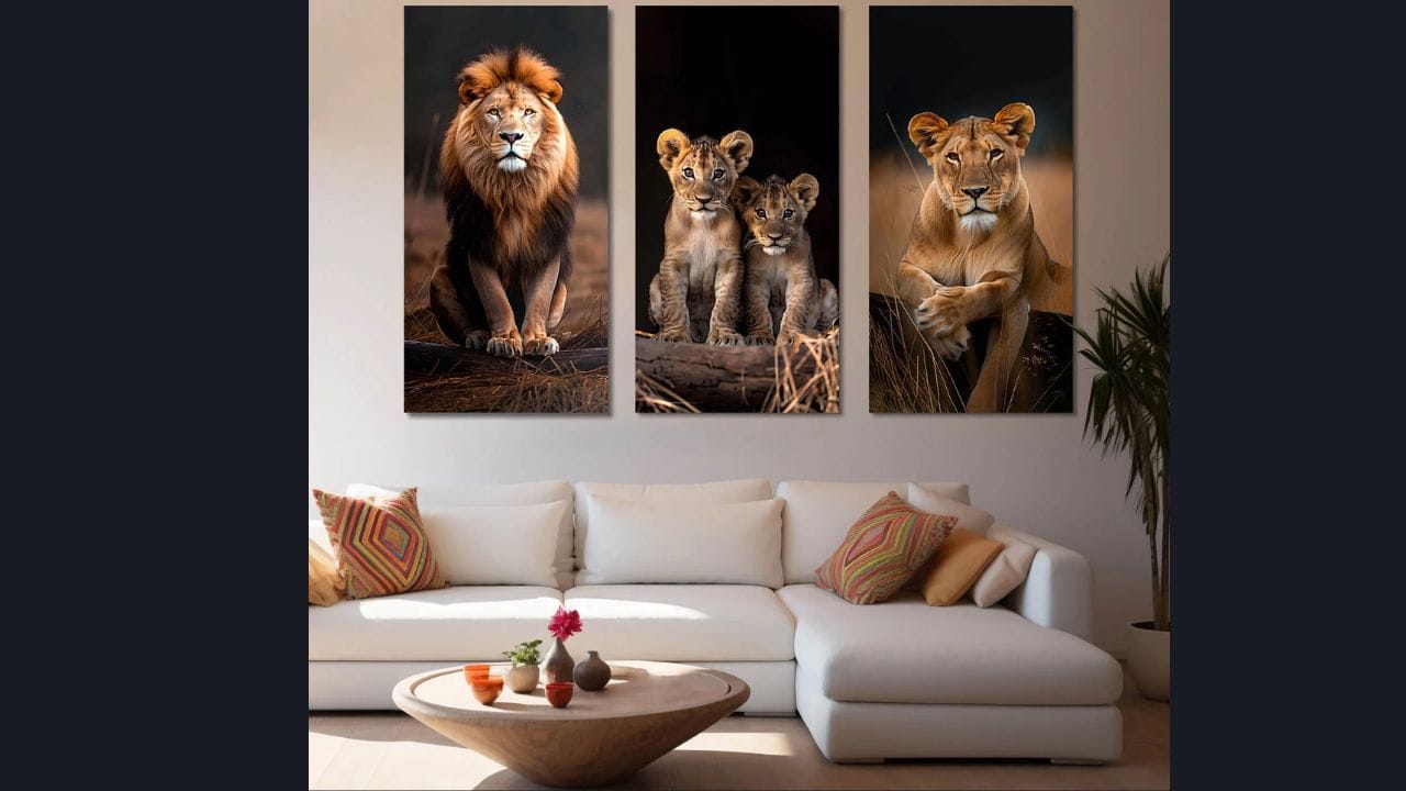 અશાંતિ અને ઝઘડો: સિંહ એક હિંસક જંગલી પ્રાણી છે, જે ઘરમાં આક્રમક વાતાવરણ બનાવી શકે છે અને કૌટુંબિક સંબંધોમાં તણાવ અને ગેરસમજ પેદા કરી શકે છે.