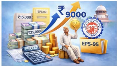 EPFO News: શું ખાનગી કર્મચારીઓનું પેન્શન ન્યૂનતમ ₹9,000 થશે ? EPS-95 પર સરકારનું વલણ શું છે, સમજીએ ગણતરી