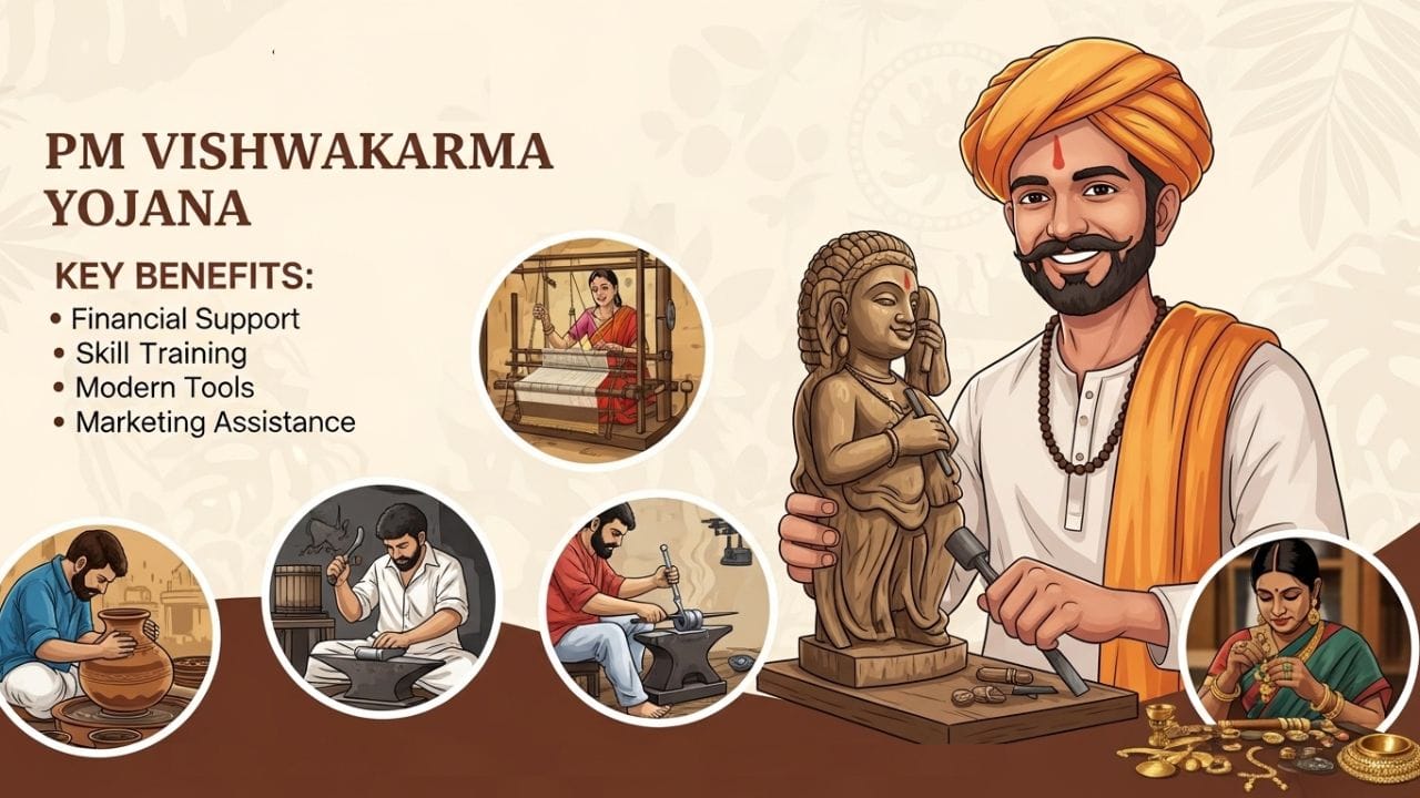 હાલમાં, મોટી સંખ્યામાં લોકો આ યોજનામાં નોંધાયેલા છે. જો તમે પણ પીએમ વિશ્વકર્મા યોજનામાં જોડાવા અને તેનો લાભ લેવા માંગતા હો, તો તમારે પહેલા તમારી પાત્રતા તપાસવી પડશે. તમે અહીં યોજના માટે કેવી રીતે અરજી કરવી તે પણ શીખી શકો છો.