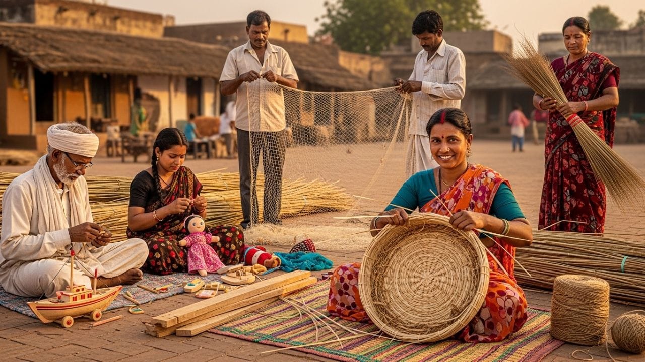 યોજના માટે કોણ અરજી કરી શકે છે? : પથ્થર કોતરનારા, શિલ્પકારો, ધોબી અને દરજી, લુહાર, તાળા બનાવનારા, હથોડી અને ટૂલકીટ બનાવનારા, જો તમે માળા બનાવનારા છો, કડિયાકામ કરનારા, મોચી/મોચી બનાવનારા, વાળંદ, શસ્ત્ર બનાવનારા, પથ્થર તોડનારા આ યોજનાનો લાભ મેળવી શકો છો.