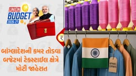 બજેટમાં ટેક્સ્ટાઈલને બળ આપી ભારતે માર્યો નવો માસ્ટરસ્ટ્રોક