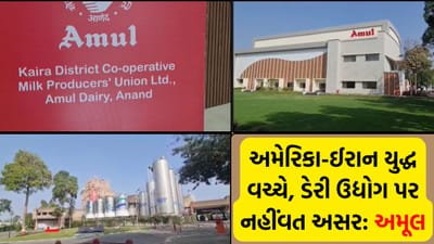Iran-Israel-US War Impact: યુદ્ધની જ્વાળા વચ્ચે Amul નું આશ્વાસન; MDએ કહ્યું- ડેરી ઉદ્યોગ પર નહીંવત અસર