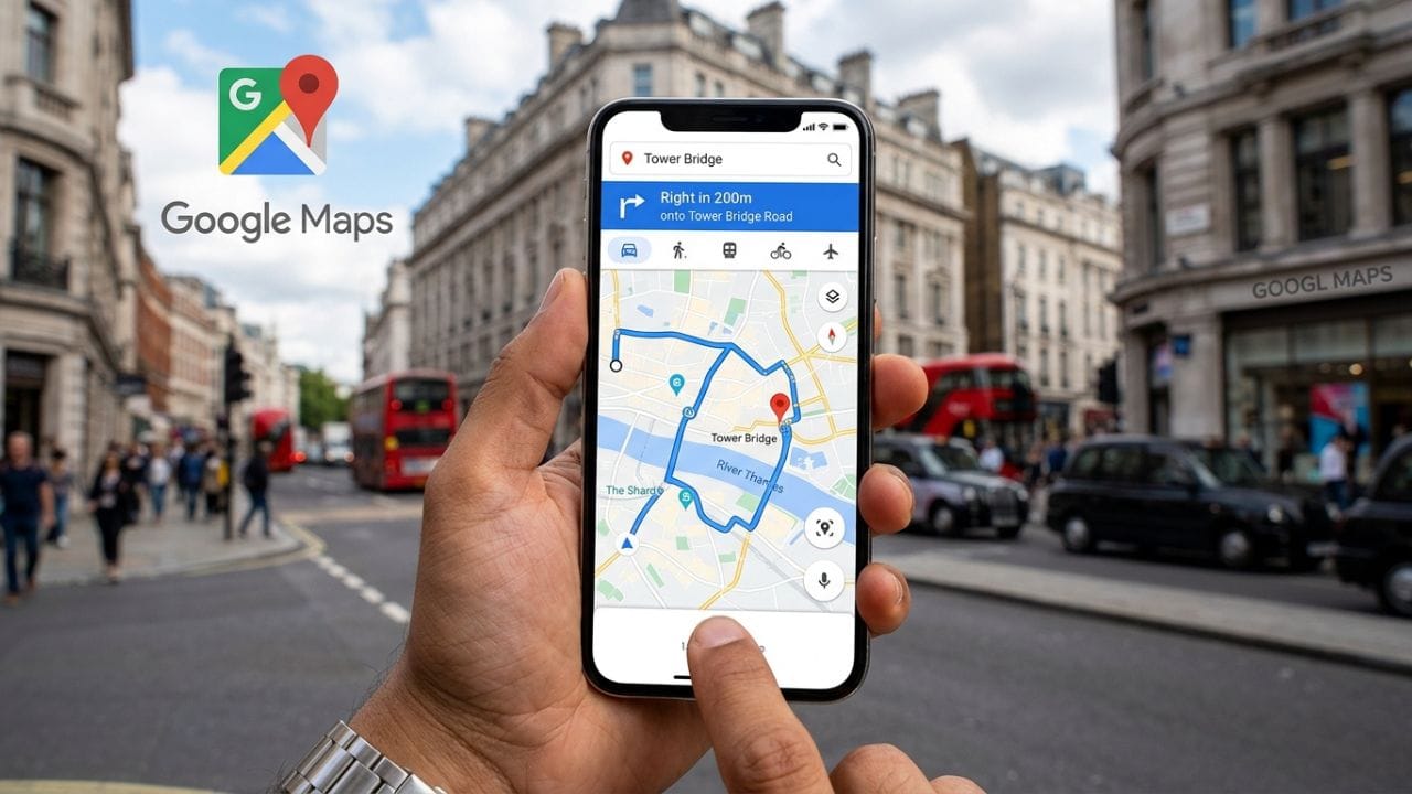 સ્ટેપ-બાય-સ્ટેપ: કેવી રીતે કરશો આ સેટિંગ?: તમારા ફોનમાં આ ફીચર એક્ટિવેટ કરવું ખૂબ જ સરળ છે: (01) મંજિલ પસંદ કરો: ગૂગલ મેપ્સ ખોલીને જ્યાં જવું છે (Destination) તે લોકેશન નાખો. (02) Directions પર જાઓ: નીચે આપેલા 'Directions' બટન પર ક્લિક કરો. (03) મેનુ ખોલો: ઉપર જમણી બાજુએ દેખાતા ત્રણ ટપકાં (⋮) પર ક્લિક કરો. (04) ટાઈમ સેટ કરો: અહીં તમને 'Set depart or arrive time' નો વિકલ્પ મળશે. (05) Arrive By પસંદ કરો: અહીં તમારે જે સમયે પહોંચવું છે તે સમય સેટ કરો (દા.ત. સવારે 10:00). (06) રિમાઇન્ડર સેટ કરો: 'Set Reminder' પર ક્લિક કરો. હવે ગૂગલ જાતે જ નોટિફિકેશન મોકલશે કે "નીકળવાનો સમય થઈ ગયો છે".